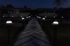Doklite Solar Piling Cap LED Light