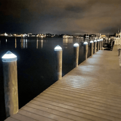 Doklite Solar Piling Cap LED Light