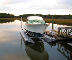 Sunstream Floatlift™ Free-Floating Hydraulic Boat Lift