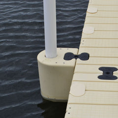 EZ Dock Poly Pipe Bracket for Galvanized Pipe